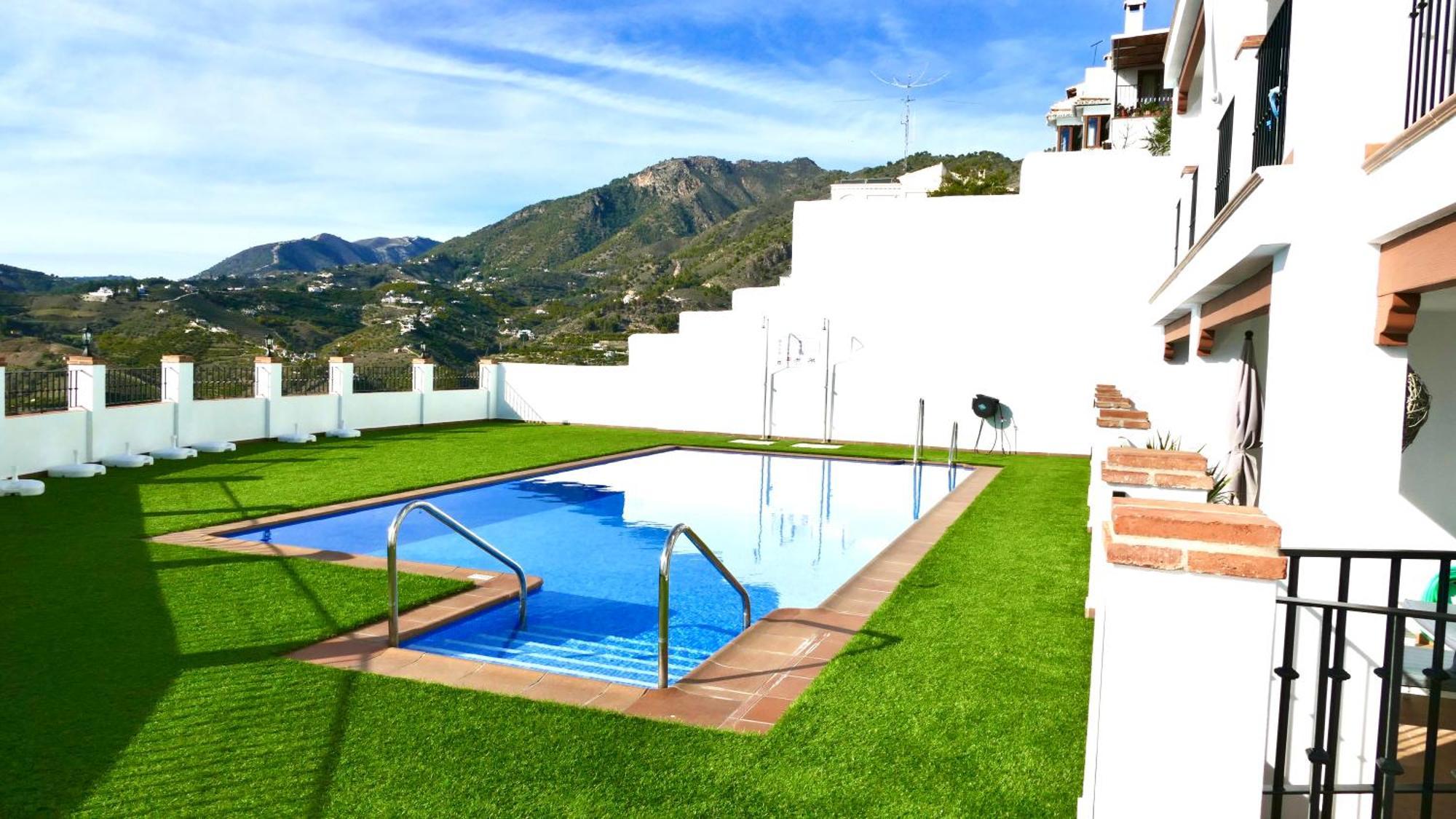 Casita Frigiliana - Stunning New Apartment With Views With Private Parking Space Exterior photo